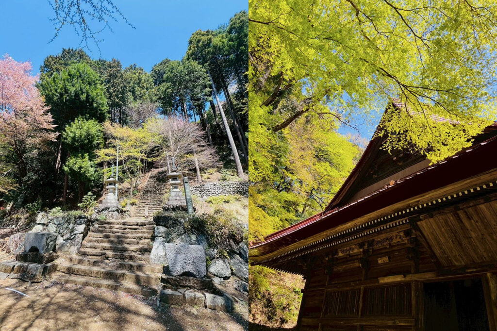 階段を上がると、高山不動尊が鎮座しています